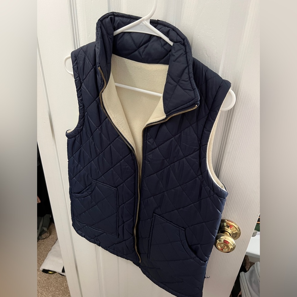 Reversible Navy Vest
